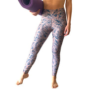 High Rise 7/8 Sustainable Leggings Soft Jungle