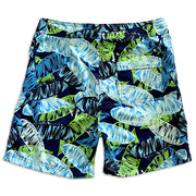 La Palma Eco-Beachwear Surf Botanical Boardshorts Made from Upcycled Plastic Bottles