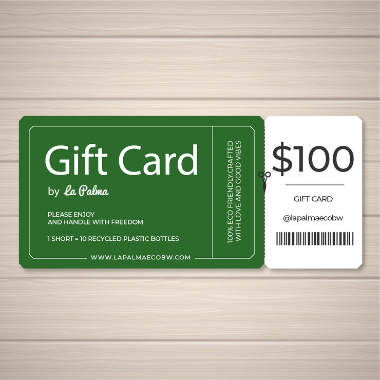 La Palma Eco-Beachwear Eco Gift Card