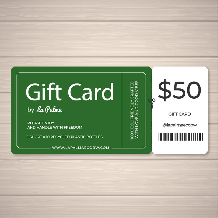 La Palma Eco-Beachwear Eco Gift Card
