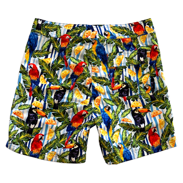 Sustainable Surf Tropical 17" Boardshorts Made From Recycled PET Bottles